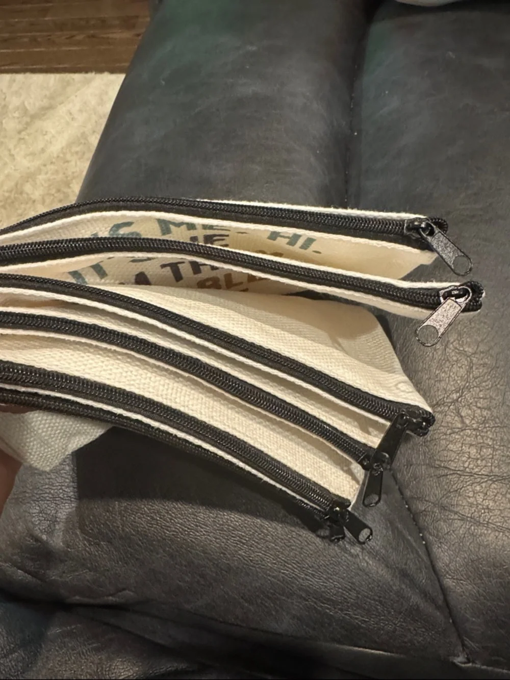 N/A canvas zipper